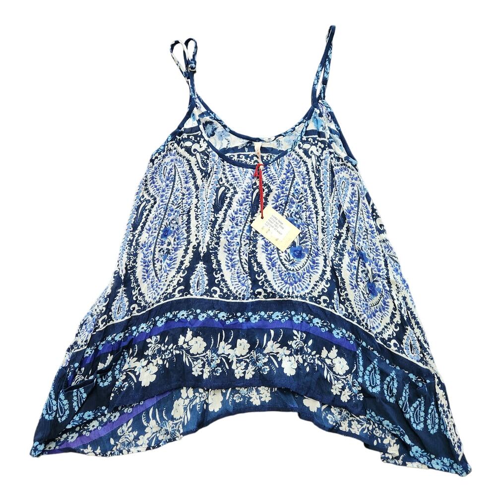 NWT Raga Paisley Floral Luisa Tank Size Small